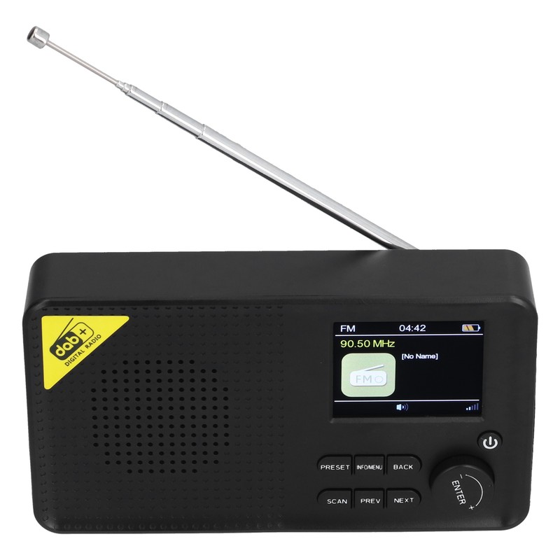 Portable Home DAB+ Digital Radio DAB Radio Lightweight Rechargeable Home