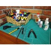 HobbyHold Square 3-Tier Paint and Brush Holder - Model Building