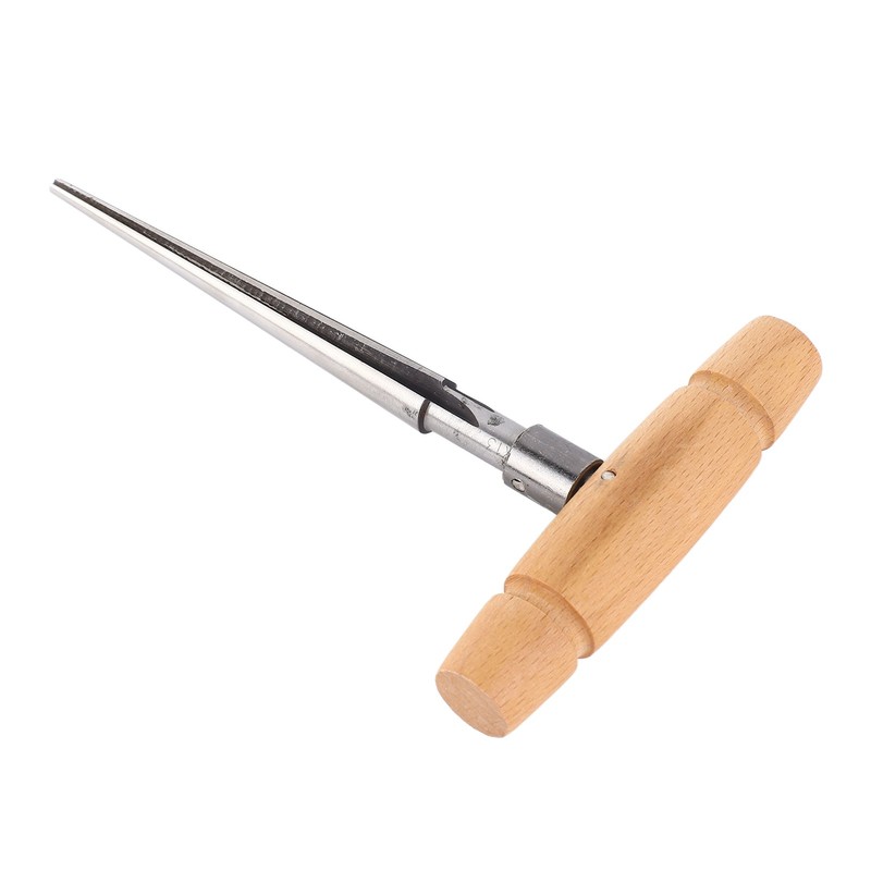 Guitar Pin Hole Reamer Wooden Handle Tapered Reamer Musical Instrument
