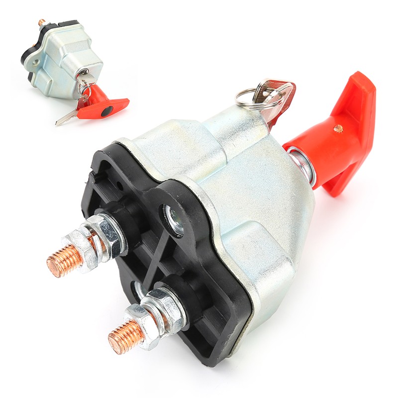 Universal Battery Isolator Switch Power Disconnect On/Off for Car Truck