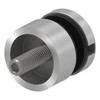 STEINBACHER© Stainless steel glass dot holder, diameter 30 mm, connection: