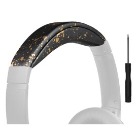 SOULWIT Replacement Headband Pad Kit for Bose QuietComfort 25(QC25)/SoundLink Around-Ear II(SoundLink AE2)/SoundTrue Around-Ear II(SoundTrue AE 2) Headphones, Easy DIY Installation - Black Gold