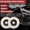 Wool Felt Flap Polishing Disc，Wool Polishing Wheel Disc Buffing Polishing,