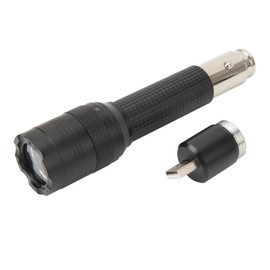 Mini Flashlight LED High Brightness Aluminum 2200mAh 300m Lighting Range USB Charging Portable Flashlight for Outdoor