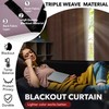 Deconovo Deconovo Super Soft Solid Thermal Insulated Blackout Curtains, 90"