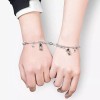 THE9SHOP 4 Pcs Pareja Iman Astronauta Atracción Pulseras Y Collares