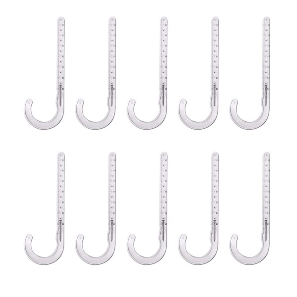 Highcraft PXJHNG112-10 PEX Support J-Hook Hanger with Nails for 1-1/2