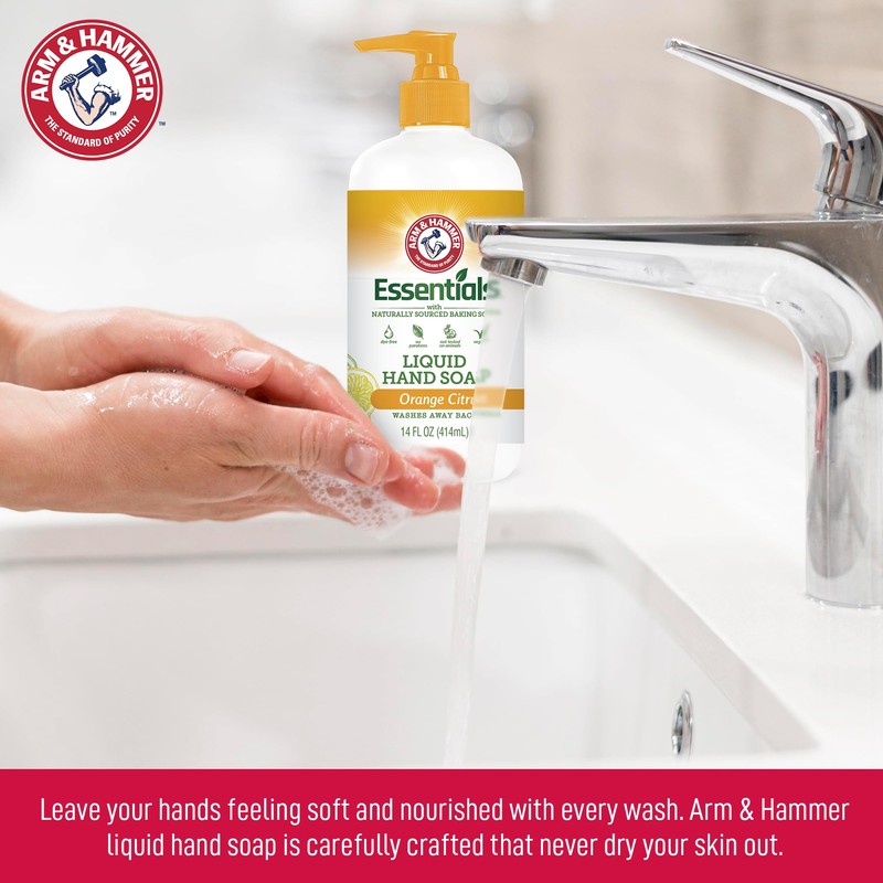 Arm & Hammer Liquid Hand Soap for Skin Cleaning -