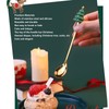 Christmas Spoons Forks Stainless Steel Cute Stylish Christmas Tableware Set
