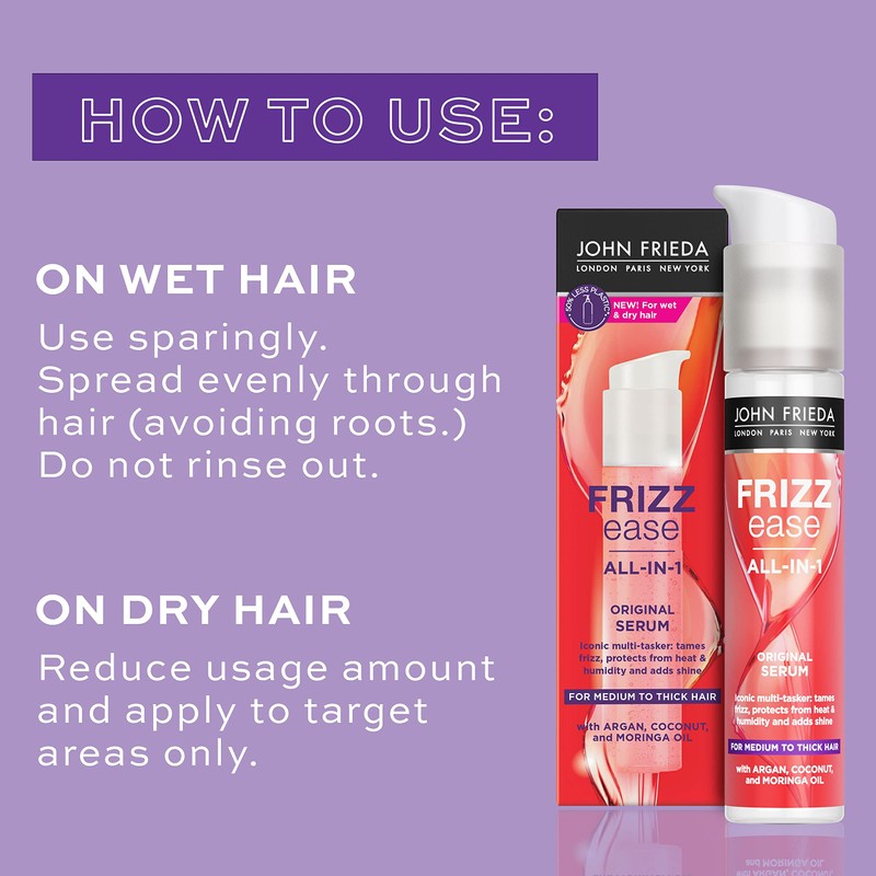 John Frieda Frizz Ease Original 6 Effects Serum for Medium