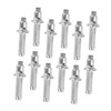 OHPHCALL 12pcs Tungsten Trekking Rod Tips Replacement for Hiking Sticks