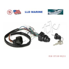 LLD_TK Suzuki Outboard Ignition Key Switch DF150 DF175 DF200 DF225 DF250
