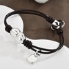 5Meters Black Leather Cord 3MM Wide Round Leather String for