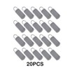 AIXXCUVQ 20pcs Rust-Resistant Detachable Zipper Puller Long-Lasting And Will Not