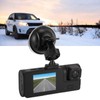 3 Channel Car Dash Cam, Front Rear and Cabin Recording,