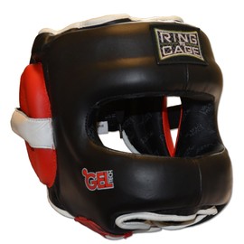 Ring to Cage Deluxe Full Face GelTech Sparring Headgear 2.0 (Medium)