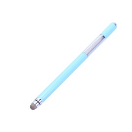 Gadpiparty Capacitive Stylus Pen for Touch Screens Blue Metal Disc Stylus for Tablets Phones Laptops for Drawing Note Taking Gaming Lightweight Design