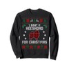 I Want A Keeshond For Christmas Dog Ugly Christmas Sweater