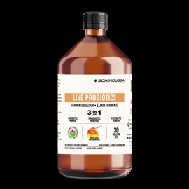 Schinoussa Live Probiotics Elixir Mango Honey 480mL