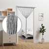 Ateasierlife Door String Curtain Doorway Beads Curtains,Hanging Room Divider Beaded