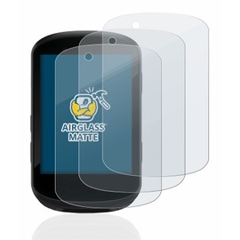 BROTECT Anti-Glare Protective Glass for Garmin Edge 530 (Pack of 3) Protective Film Tempered Glass Matt [Extremely Scratch-Resistant 9H, Anti-Reflection]