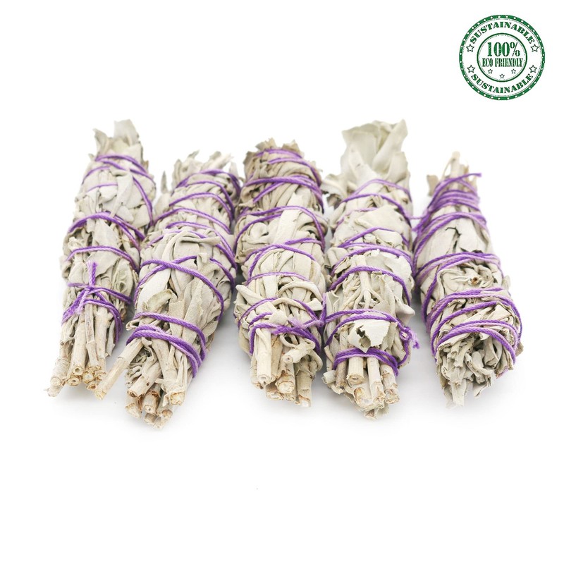 Soul Sticks 5 Pack Mini White Sage Smudge Smudging Sticks