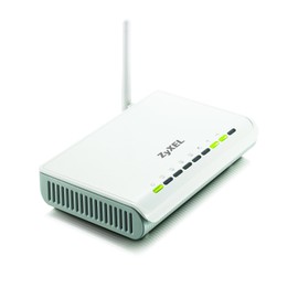 ZyXEL NBG-416N - Wireless Router - 4-Port-Switch