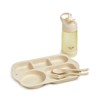One & Only Baby Tray Food Set Beige, 3pcs