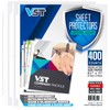 VST Sheet Protectors 8.5 x 11 Inch for 3 Ring