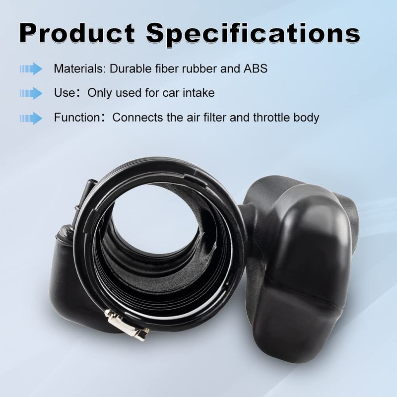 WMPHE Air Intake Hose Replacement for 25783713 Compatible with 2009