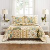 MODERN HEIRLOOM Floral Patch All Seasons Quilt Set, Full/Queen