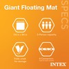 Intex 56841EP Giant Inflatable Floating Water Mat Relaxing Platform Pad