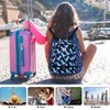 HAWEE Dry Wet Drawstring Backpack with Shoe Compartment for Women