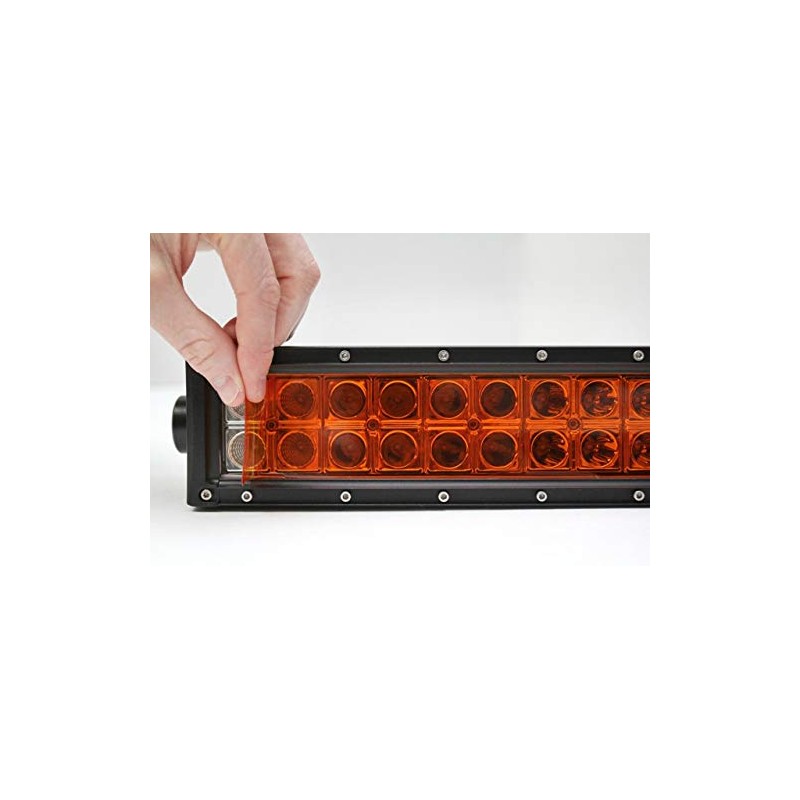 One 1" x 30" Universal LED Light Bar Film Cover