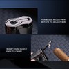 Triple Torch Lighter with Punch Square Powerful Fire Windproof Metal