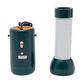 Xuthusman 110V Travel Portable Clothes Dryer, Multifunctional Mini Dryer Machine, Small Cloth Dryer Quilt Shoes Dryer For Home Travel Camping (Green)