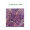 ggaimwf 71x71 Inch Without Hook Marble Shower Curtain and Liner