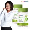 홀리데이즈 속 편한 양배추정 90정 2병 (총 180정) Holidays Comfortable Cabbage Tablets 90 Tablets 2 Bottles (Total 180 Tablets)