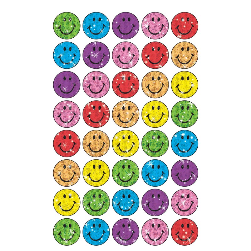 Trend SuperSpots Stickers Silly Smiles T-46305 Reward Stickers Smile Colorful