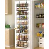 Moforoco 12.2"(W) Narrow 9-Tier Over The Door Pantry Organizer, Pantry