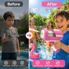 Transparent Tank Water Gun for Kids – Leak-Resistant Outdoor Blaster