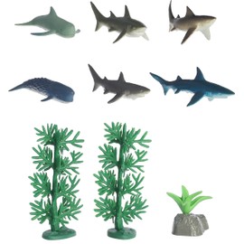 Aurora® Toys Timeless Habitat™ Mini Ocean Play Figures Toy - Imaginative Play - Unplugged Play - Multicolor 6 Inches