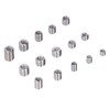 75Pcs Quick Thread Insert, Stainless Steel M4(Inner)- M10(Outer) Self Tapping