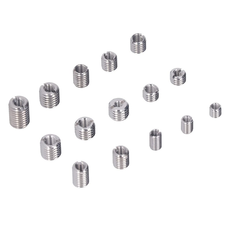 75Pcs Quick Thread Insert, Stainless Steel M4(Inner)- M10(Outer) Self Tapping