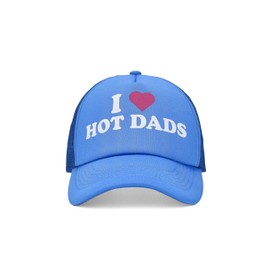 I Love Hot Dads - Funny Women's Trucker Hat - Hen Do Party Essential