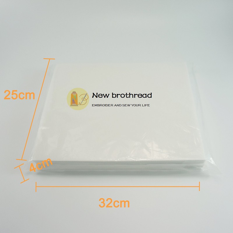 New brothread Cut Away Machine Embroidery Stabilizer Backing 10"x12" (25cmx30cm)