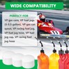 12 Pcs Racing Fuel Jug Hose Caps Compatible with VP