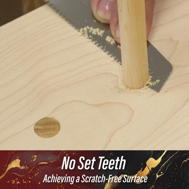 SUIZAN Small Hand Saw 5" Flush Cut Blade - Compact