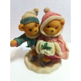 Cherished Teddies.......... Keith and Deborah... The Holidays Are Twice As Ice