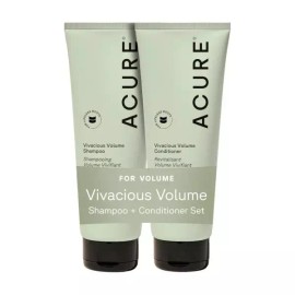 Sangseojamcho Acure Vivacious Volume 샴푸 및 컨디셔너 세트 8 floz (2팩) Acure Vivacious Volume Shampoo and Conditioner Set 8 floz (2 Pack)